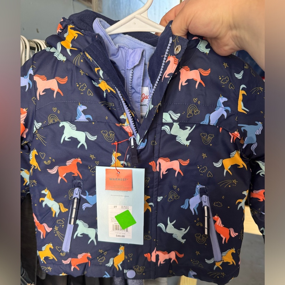 Cat and Jack coat 2T